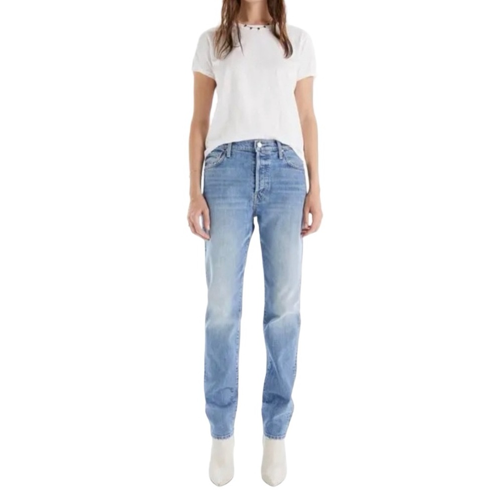 MOTHER Jeans The Pick-Up Skimp Button Fly in My Melancholy Women’s Size 23